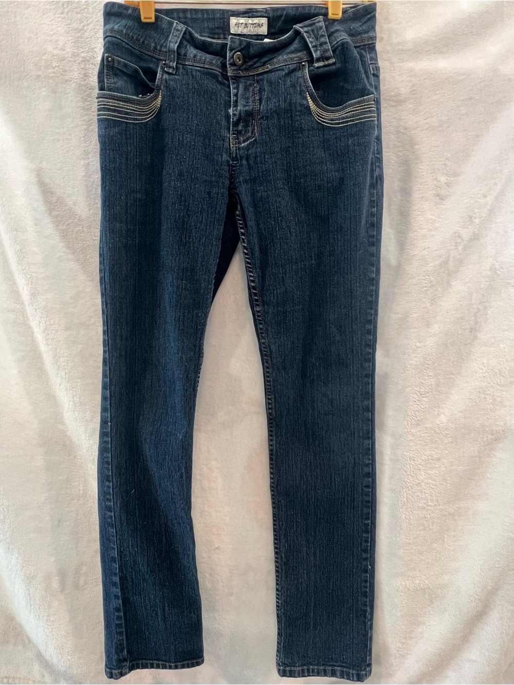 Women's Straight Leg Jeans in Dark Indigo